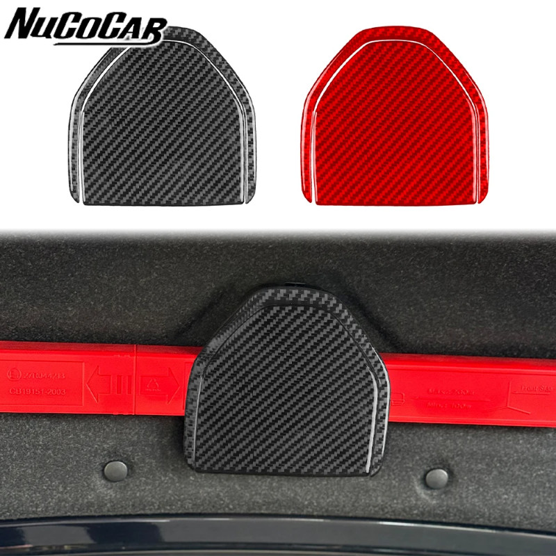 For BMW 5 Series i5 G60 G68 2024 2025 Carbon Fiber  Rear Tailgate Trunk Inner Panel Car Accessories