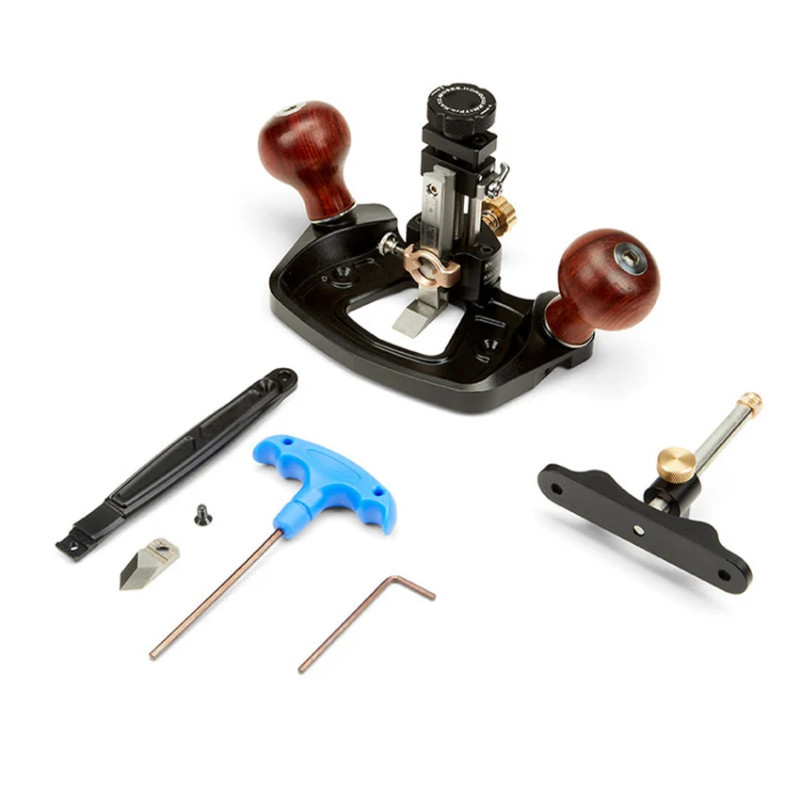 KM-17PRO Slotting Planer Woodworking Router Planer Hand Push Planer Small Woodworking Planer Handhe