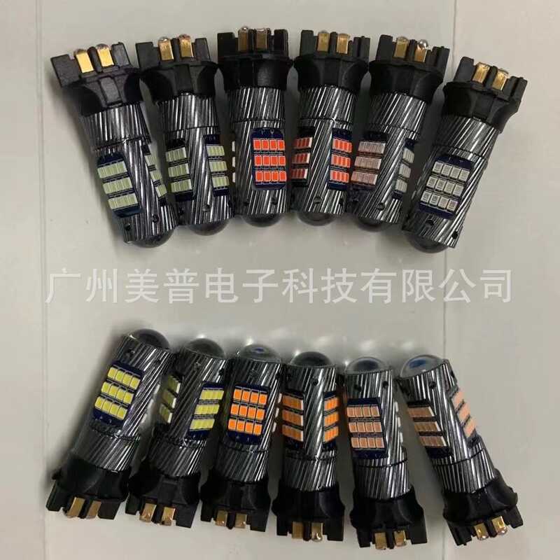 PW24W 2016 42 ไฟไฮไลท์รถดัดแปลงหลอดไฟ LED PW24W ไฟวิ่งกลางวันไฟเลี้ยว