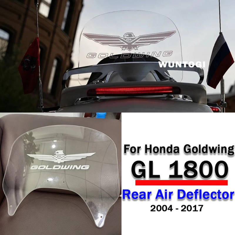 Goldwing GL1800 Motorcycle Rear Windshield Deflector For Honda Goldwing1800 GL 1800 2004-2017 back