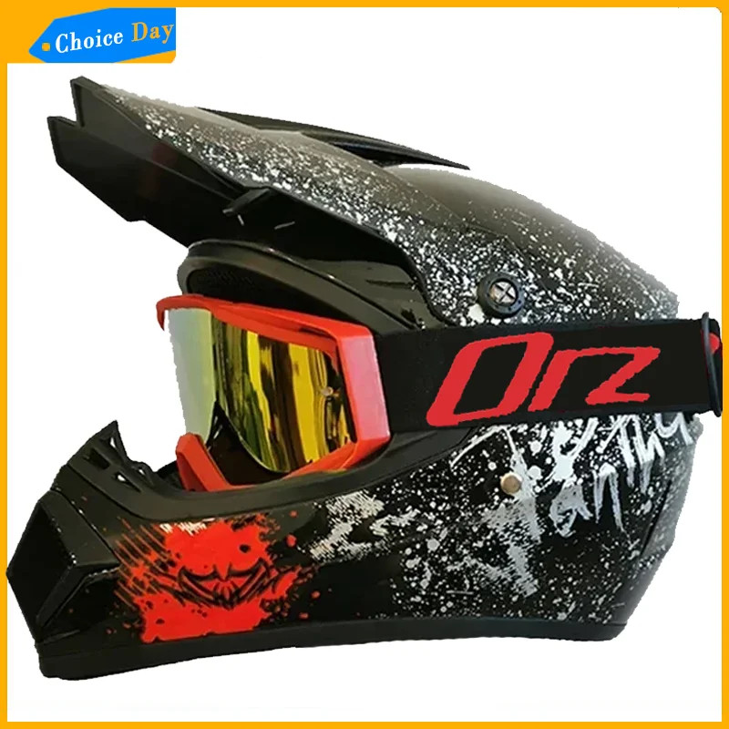 Motorcycle Downhill Helmet Motocross Full Face Off-road Racing Helmet Mountain Motocross Motobiker