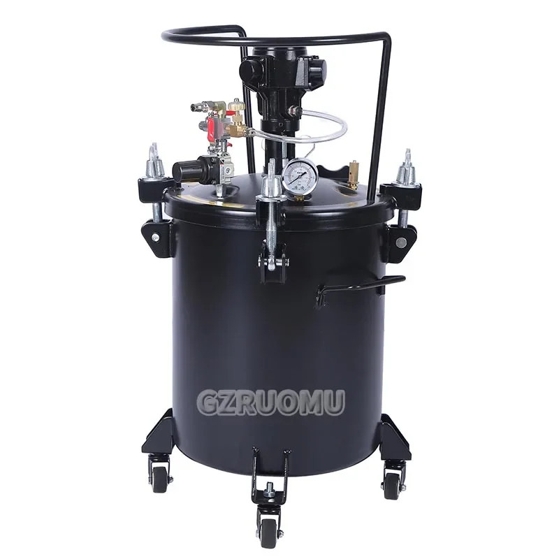 10/20/30L Spray Paint Pressure Pot Tank Air Paint Pressure Pot Metal Rack Leak Repair Sealant for I