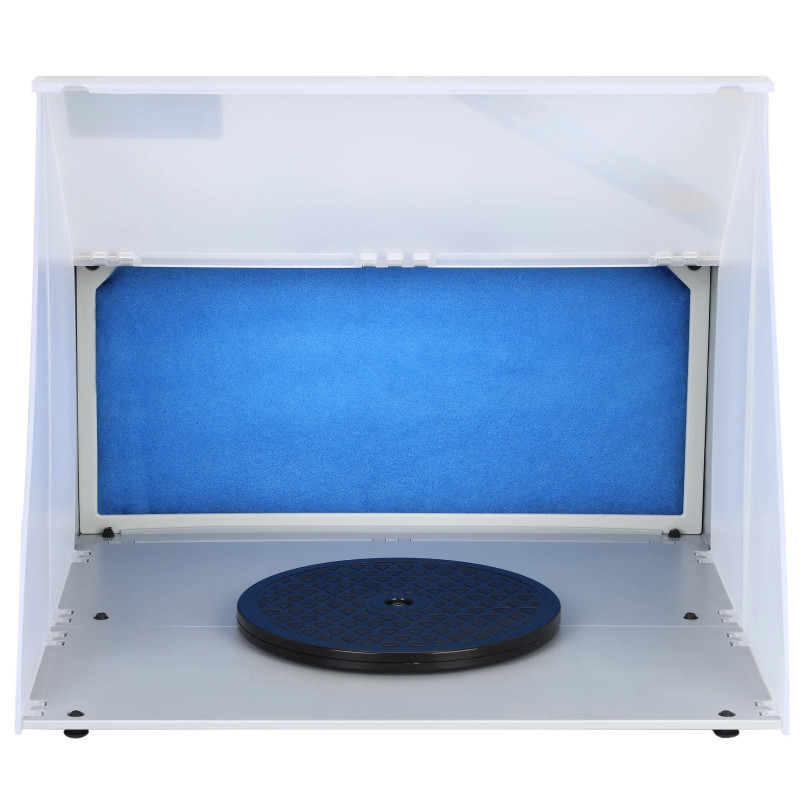 Airbrush Paint Spray Booth Exhaust Fan with Filter Portable Paint Booth Kit for Airbrushing Paintin