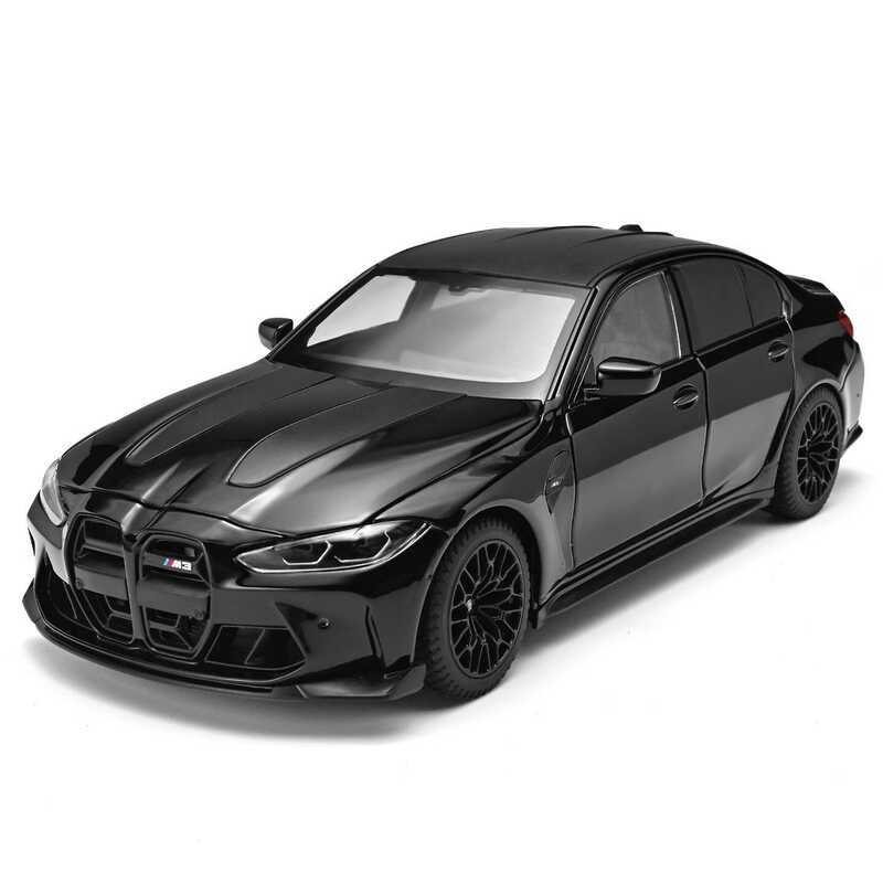 C 1:24 M3 CS LCI Alloy Car Models Metal Diecast Toys Vehicle With Simulation Sound And Light Sport