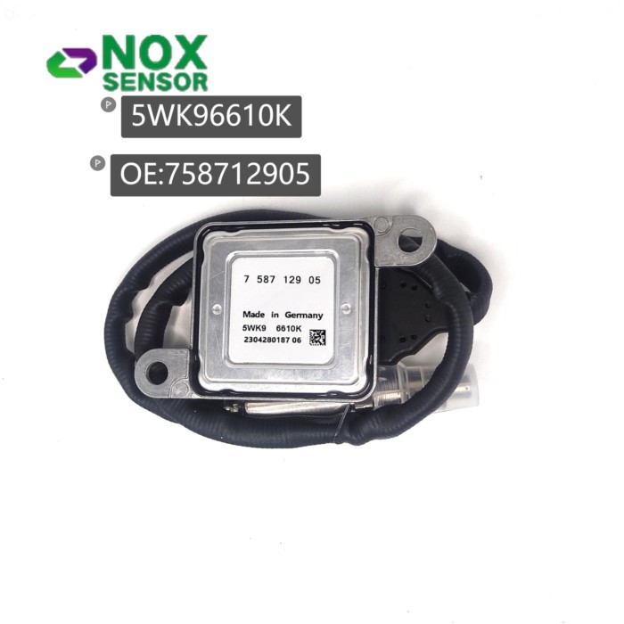 758712905 NOx Sensor 12V 5-pin 5WK9 6610K Nitrogen oxide sensor  12V For BMW E93 E90 E82 E88 E87 E9