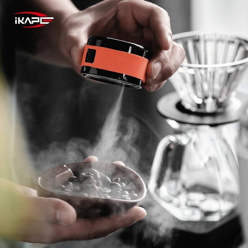 IKAPE Coffee Bean Atomizer,20ml Anti-Static ขวดสเปรย์อัตโนมัติ,Espresso Machine อุปกรณ์เสริม,ของขวัญคนรักกาแฟ