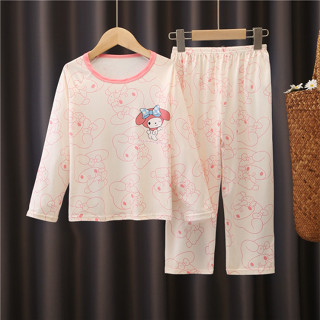 ส่วนลดจํานวนมาก ชุดนอน Everyday Kids Long Sleeve Nightclothe…