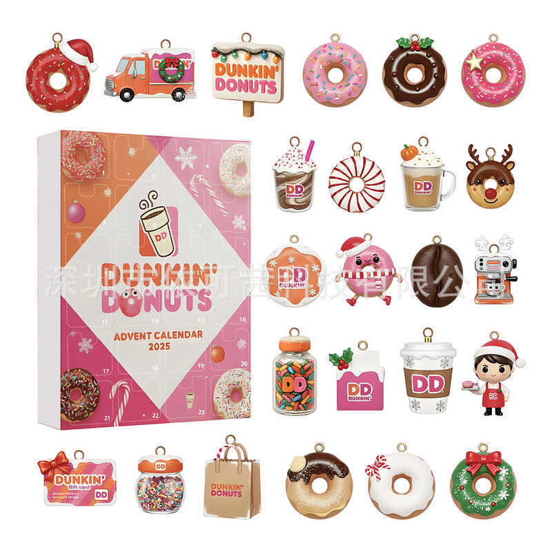Dunkin Donuts 2025 ปฏิทินจุติ甜圈盒