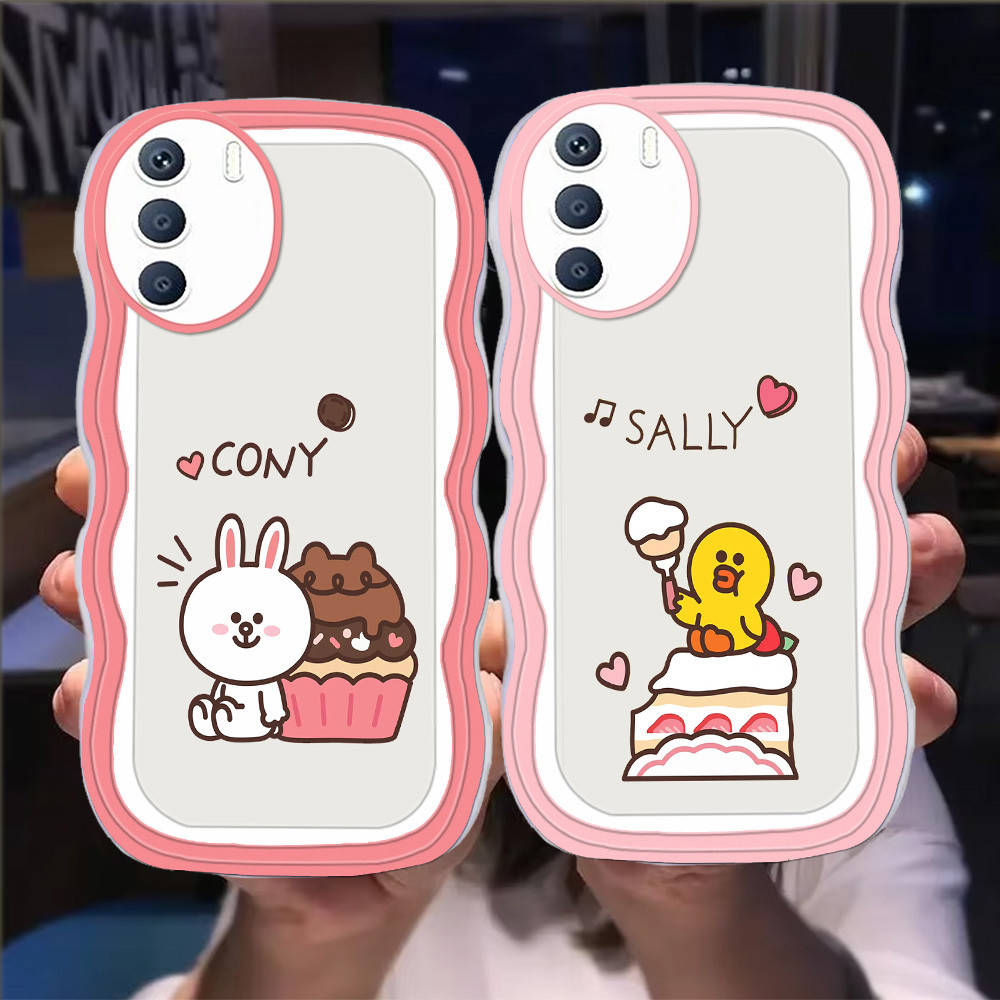 S-7 Hot Friends Casing สําหรับ Infinix Zero X Neo 20 2023 Ultra 5G TPU โปร่งใส