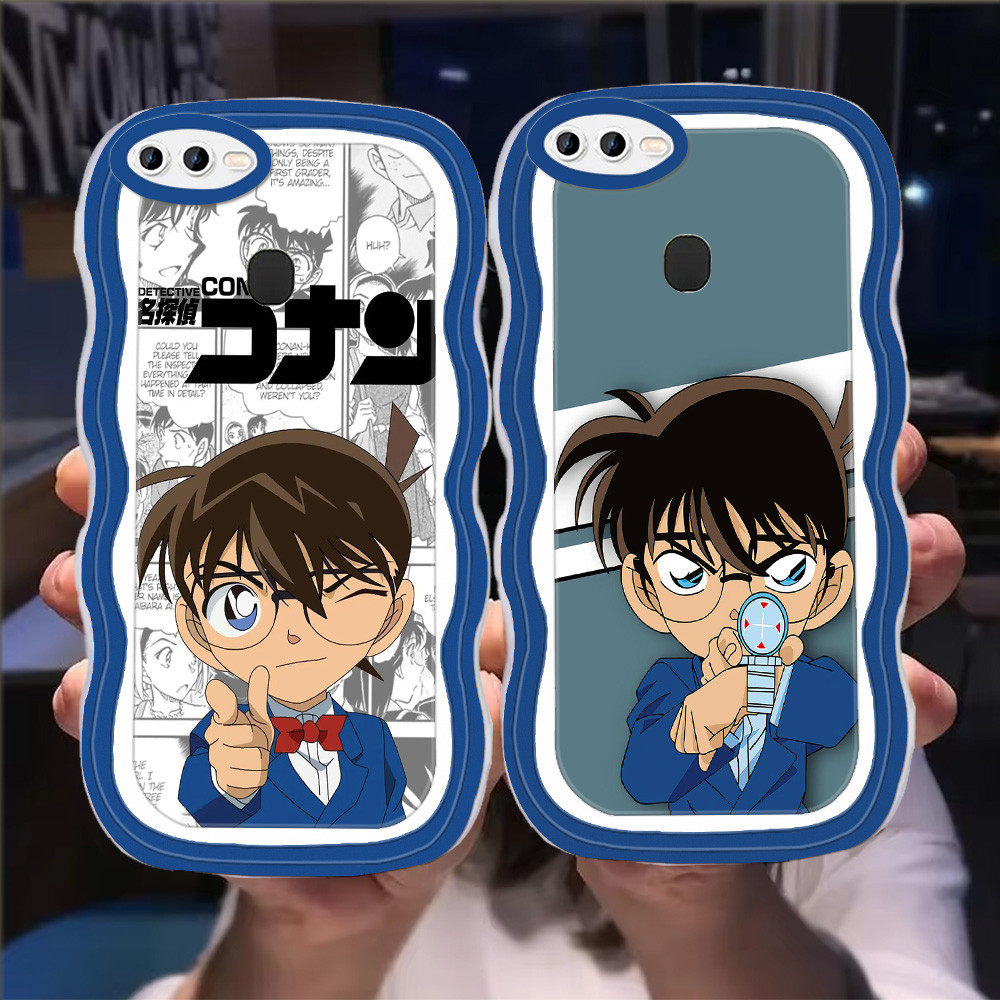 S-40 Detective Conan สําหรับ OPPO F7 A7n A5S F9 Pro F5 A12S A12 A7 TPU โปร่งใส