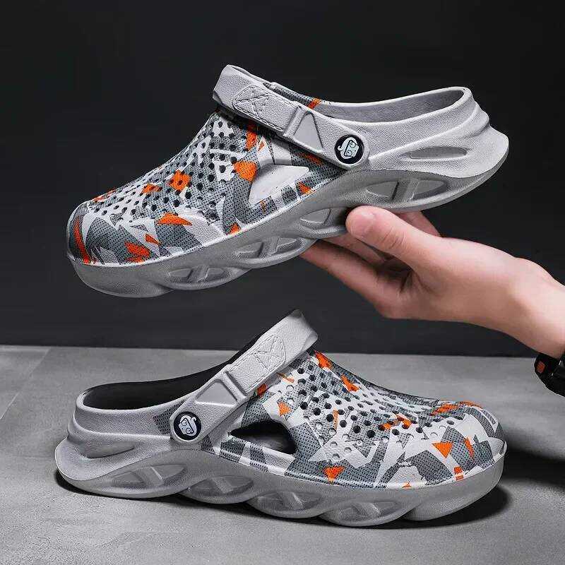 C Flat Sandals Men's Shoes EVA Slippers Sandals Men's Summer Sandals New Men's Sports Shoes Outdoor