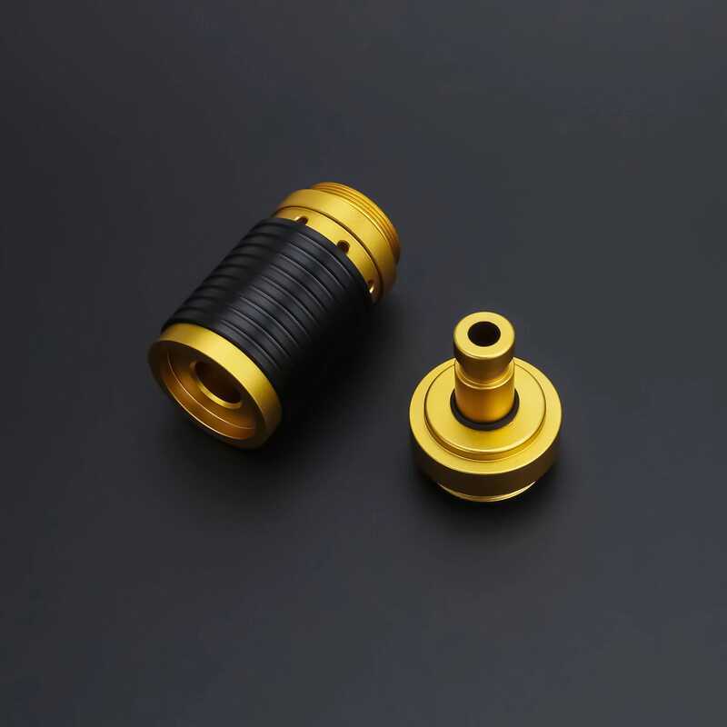 C TXQSABER Dual Sabers Quick Connect Lightsaber Metal Coupler Metal 1 Inch Lightsaber