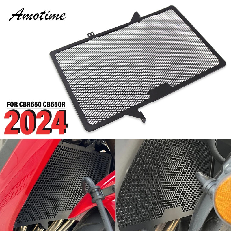 2024 For HONDA CB650R CBR650R CB650 CB 650 R 650R CBR Motorcycle Radiator Grille Guard Protector Gr