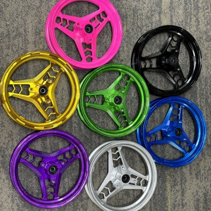 รถจักรยานยนต์ไฟฟ้า 12 นิ้ว CNC ล้อ hub non-ak starry ล้อ hub Mavericks n1s เบอร์ 9 n series m serie