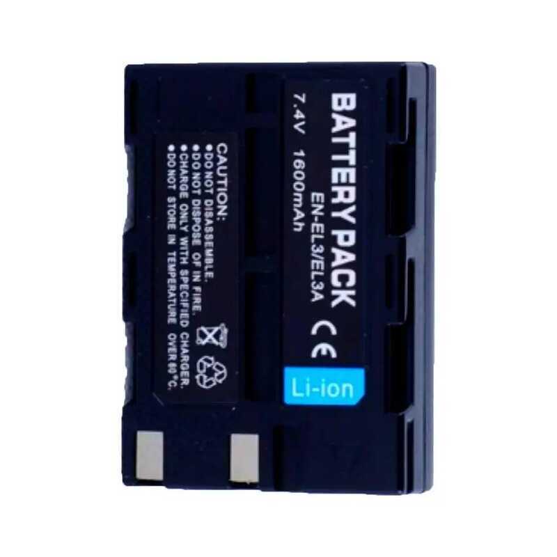 Camera Battery EN-EL3A 1600mAh For Nikon D100 D70OutFit D70s Set D50 Set D100 D70 V1 D11 Camera