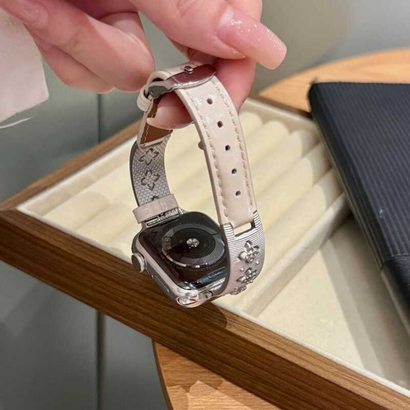 สายหนังยก Buchan เหมาะสําหรับ iwatch987SE10 นาฬิกา fit4 Huawei GT589