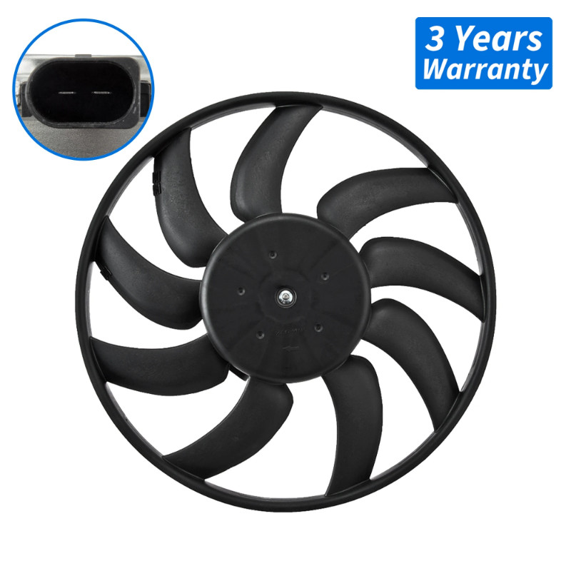 Left Main Engine Cooling Fan 8K0959455K,8K0959455G,8K0959455T For AUDI A4 B8 07-15,A5 2007-17,A6 C7