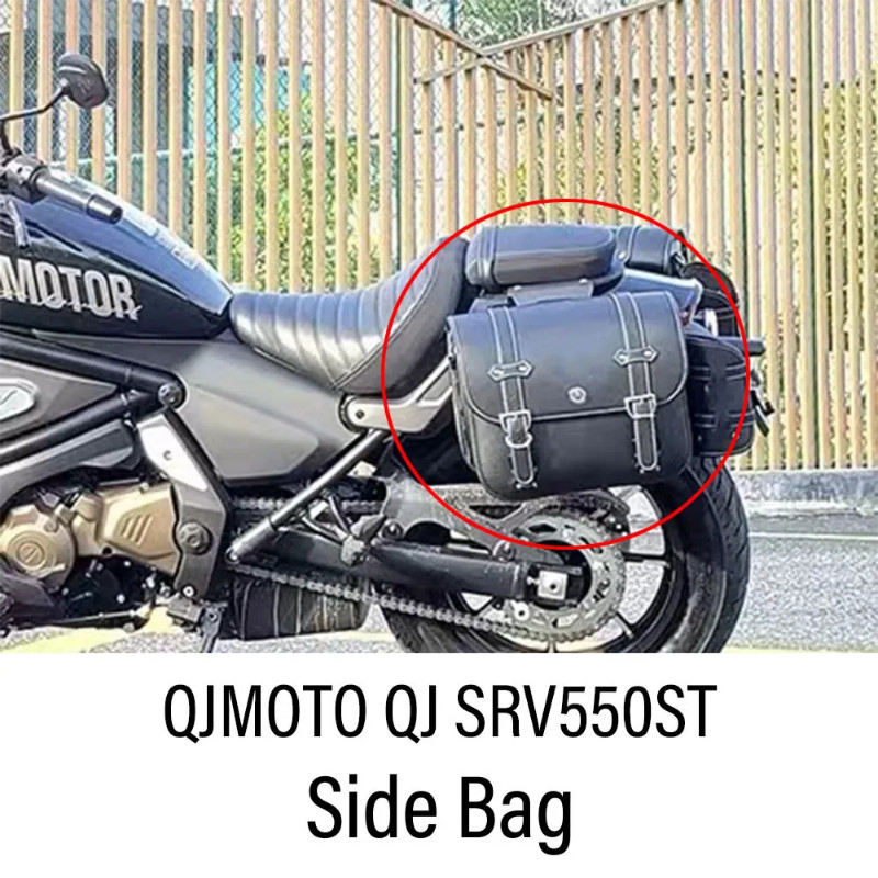 New For QJMOTO QJ SRV550ST Motorcycle Saddle Bag Side Saddlebags Accessories Fit QJMOTO QJ SRV550ST