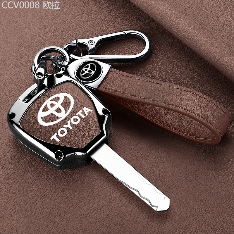 【2015 -2025】 เหมาะสำหรับฝาครอบกุญแจ Toyota FJ Cruiser รุ่นเก่า RAV4 Ling Zhiling ใส่ Prado overbear