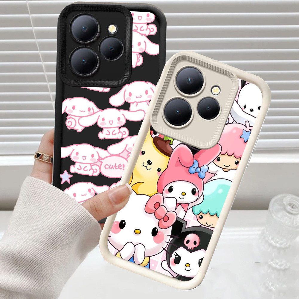 CH39 น่ารัก Cinna-moroll Soft Casing สําหรับ ITEL A50 A70 A80 A90 S23 P55 City 100 RS4 P65 5G เคสป้อ