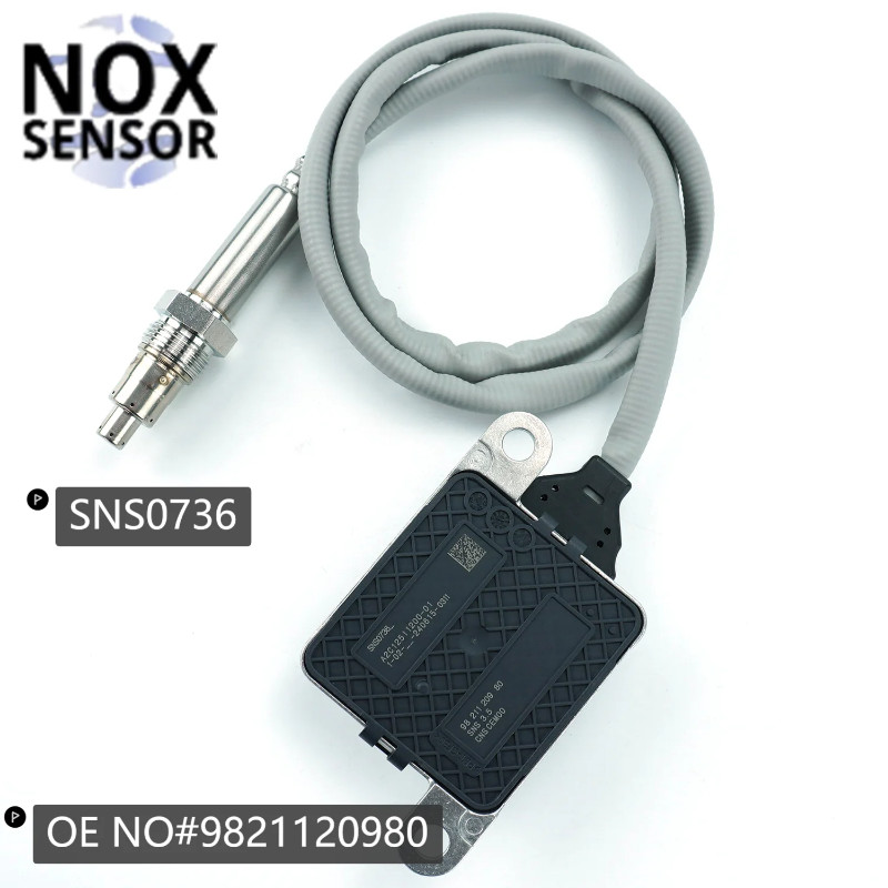 9821120980 Sensor Nox de alta qualidade N-GK sonda, Feito em DE, Peugeot 208, 308, 5008, Citroen C3