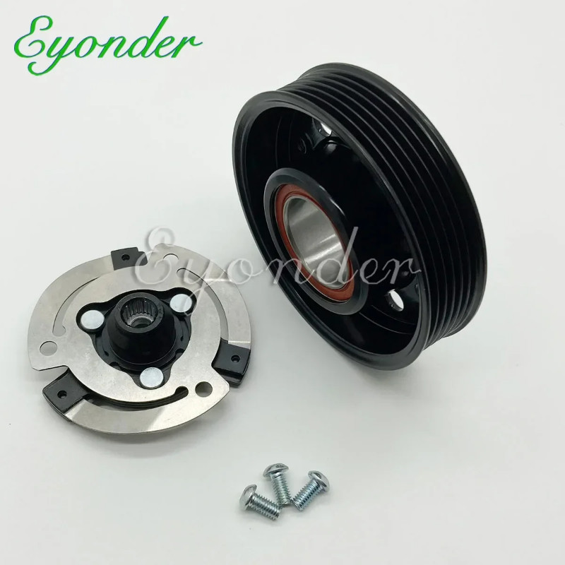AC A/C Compressor Clutch Pulley PXE16 for SKODA OCTAVIA 1Z3 1Z5 SUPERB 3T4 3T5 YETI 5L 1.9 BMP 1K08