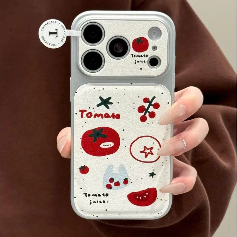 น่ารักสีแดงรูปแบบตุ๊กตาหนังสําหรับ OPPO Reno 15f 14f 13f 12f 11f 11 12 14 15 Pro Max 7z 8z 8t 5G