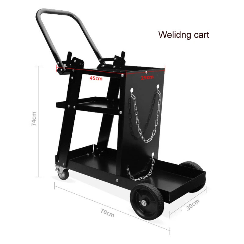 Electric welding trolley two-protection welding car gas shielded welding special welding mobile han