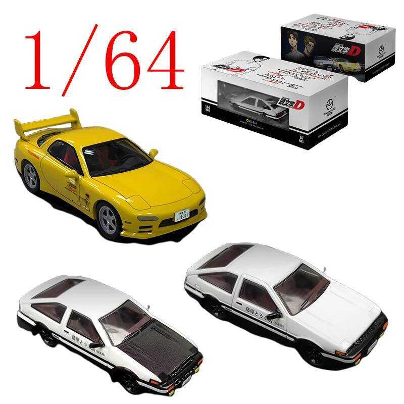 C TM Diecast 1/64 Scale Toyota Alloy Model Cars Toyota Ae86 Play Vehicles Toys For Boys Gift Origin