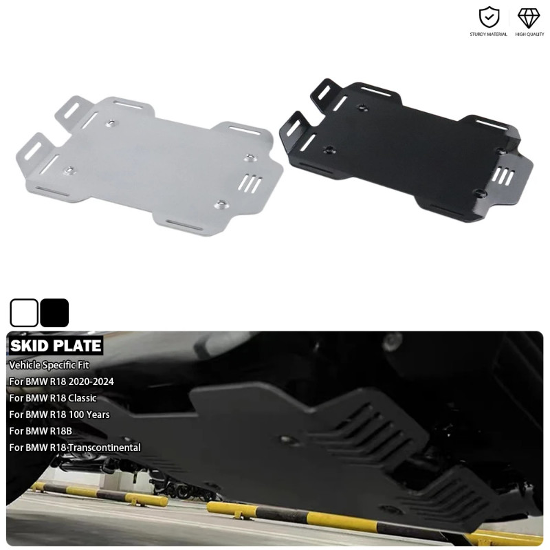 Motorcycle Engine Protection Skid Plate Chassis Protector For BMW R 18 100 Years R18B Classic R18 B