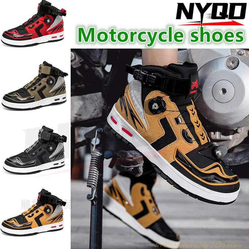 Motorcycle shoes riding shoes men's ridersoff-road motorcycle boots racing boots motorcycle travel