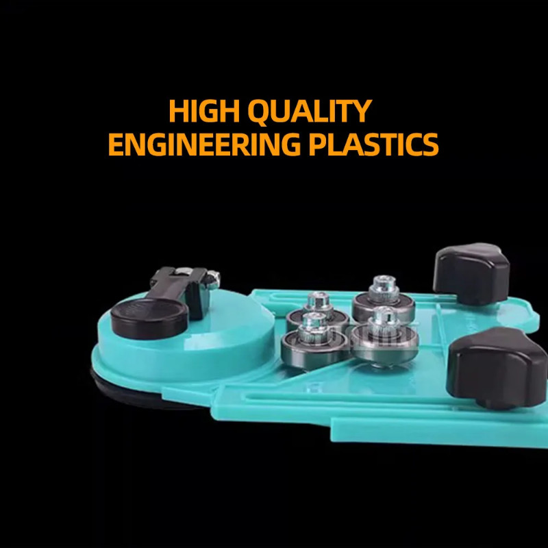 Ceramic tile hole locator multi-function glass drill bit fixed suction cup adjustable locator high