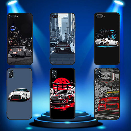 นุ่มสีดํา Samsung Galaxy S7 S7 Edge S8 S8 Plus S9 S9 Plus S10 S10E S25 S25 Ultra gtr เคสโทรศัพท์