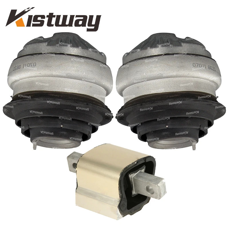 3PCS Engine Gearbox Support Motor Mount Kit For Mercedes-Benz R230 W211 S211 SL500 SL55 AMG E500 A2