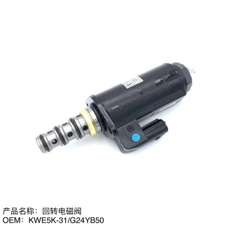for Kobelco Excavator SK200-6 SK200-8 Solenoid Valve KWE5K-31/G24YA50/G24YA40/G24YB50   YN35V00051F