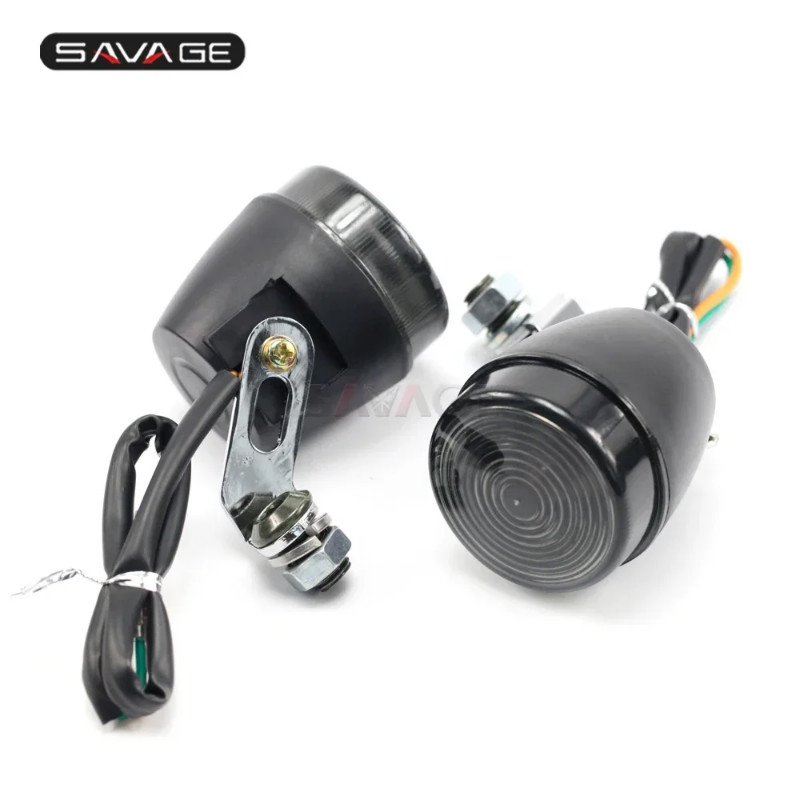 Turn Signals For HONDA XR650L XR250L Cafe Racer Indicator Light XR 250L XR 650L Front Rear Flasher