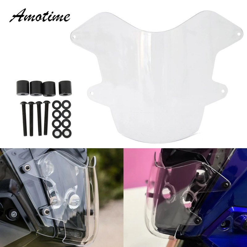 Motorcycle Acrylic Headlight Protector Guard For Yamaha Tenere 700 TENERE700 T700 T7 XT700 Z XT700Z