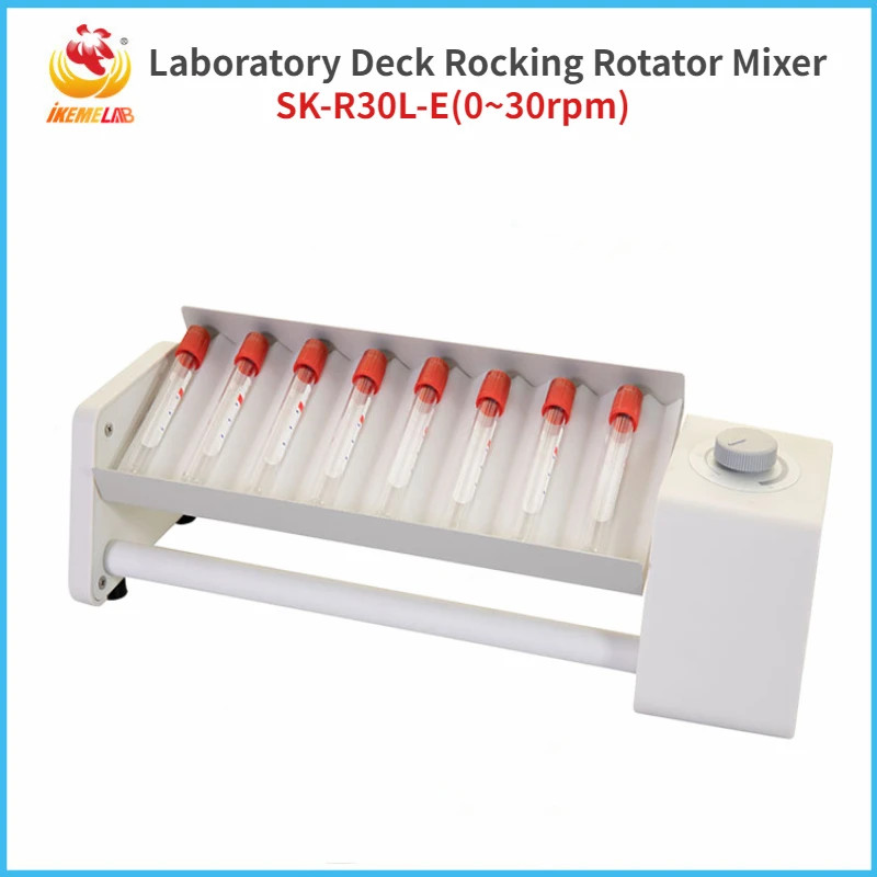 IKEME Hot IKEME Deck Rocking Rotator Mixer PRP PCR Tube Long Axis Mixers Rotators With Single Layer