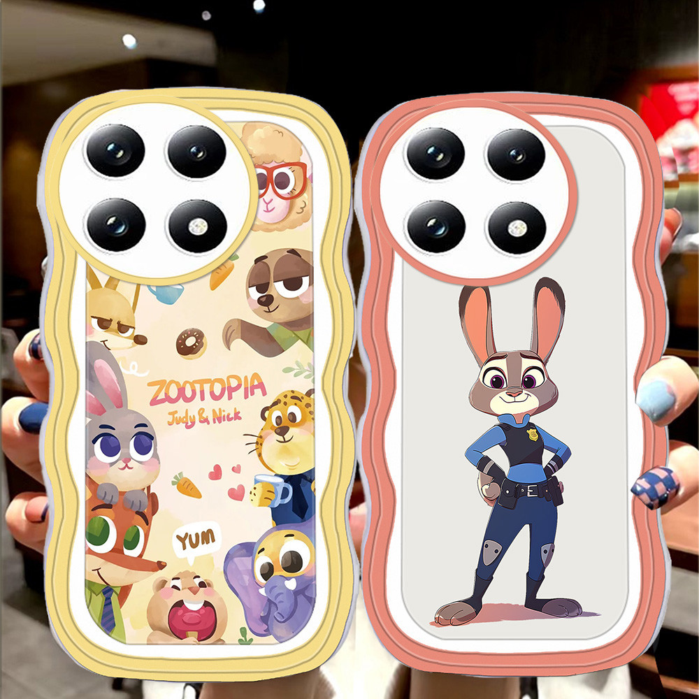 S-43 Zootopia Casing สําหรับ Xiaomi 14T POCO X6 Pro 5G TPU ใส