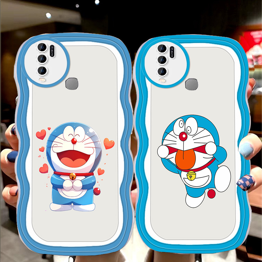 S-45 Doraemon Casing สําหรับ VIVO Y30 Y50 Y30i TPU โปร่งใส