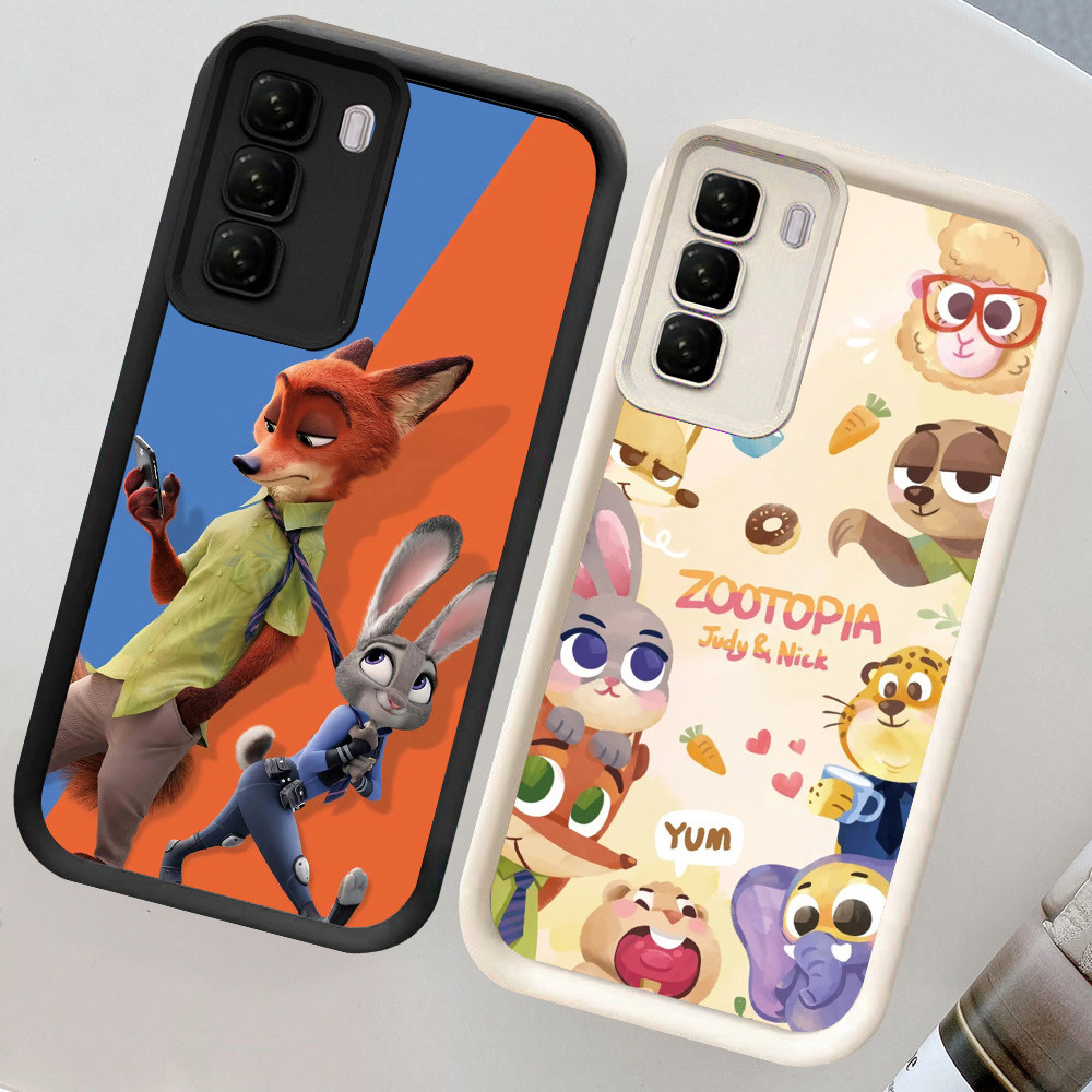 CH46 Zootopia Soft Casing สําหรับ OPPO A5 A5i 2025 Pro 5G เคสป้องกัน