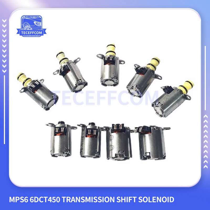 MPS6 6DCT450 6-Speed Transmission Shift Solenoid Kit For Volvo Ford Land Rover 4WD AWD FWD 7M5R AG9