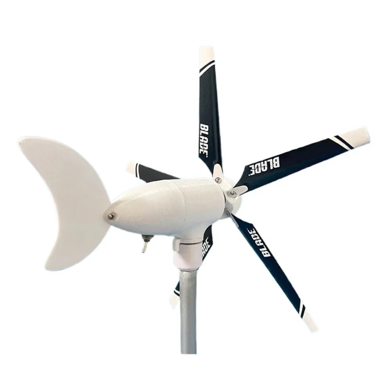 5-Blade Wind Turbine Generator Model DIY Windmill for Science Edu 3-Phase Permanent Magnet Brushles