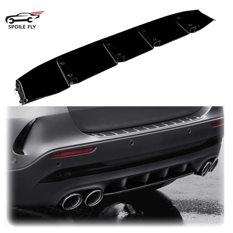 2020 To Up For Mercedes Benz H247 GLA180 GLA200 GLA220 GLA250 GLA35 GLA45 AMG Line Rear Bumper Lip