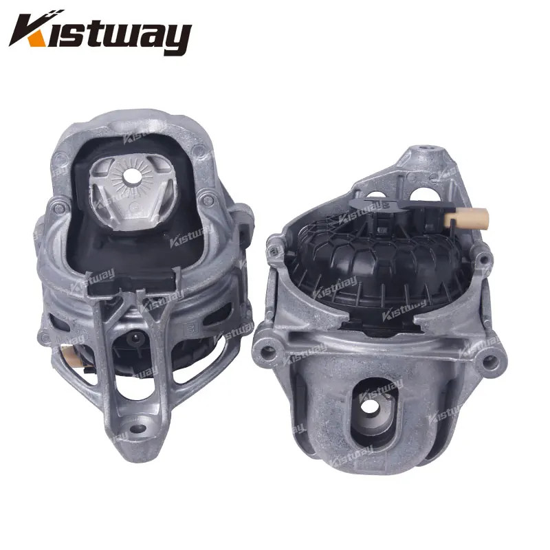2PCS Engine Bearing Electric Motor Mount For Audi A6 C8 S6 Q7 Q8 For Porsche Cayenne 9YA 3.0T 4M019