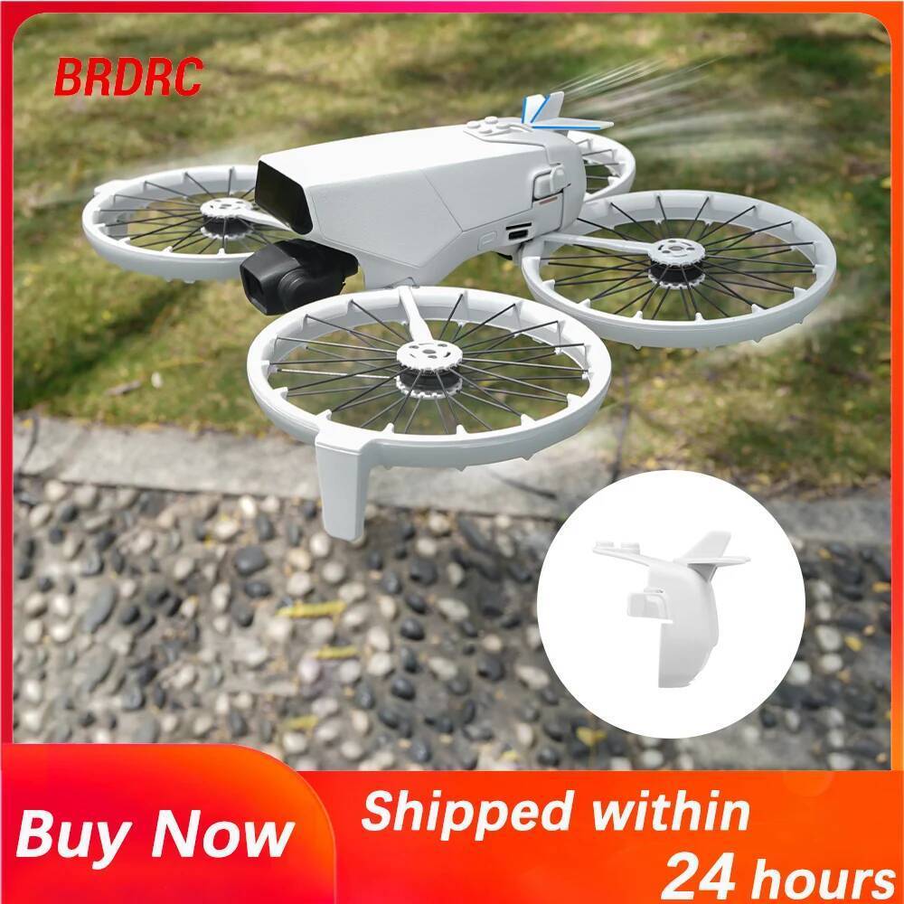 BRDRC Anti-Loose แบตเตอรี่ Tail Wing สําหรับ DJI FLIP Drone, Anti-Detachment Tail Fin,Enhanced Fligh