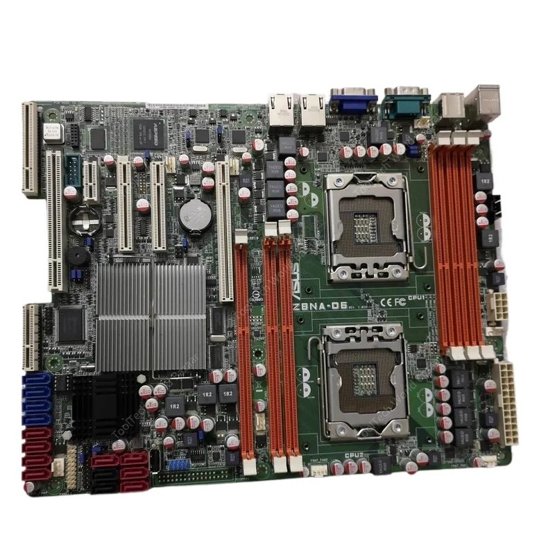 ASUS Z8NA-D6 dual main board 1366 server main board support X5650 spot
