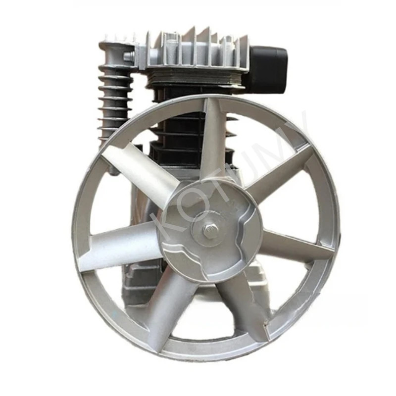 2070 Air Compressor Heads Piston Cast Aluminium Piston Compressor 2.2kw Single Head Double Cylinder