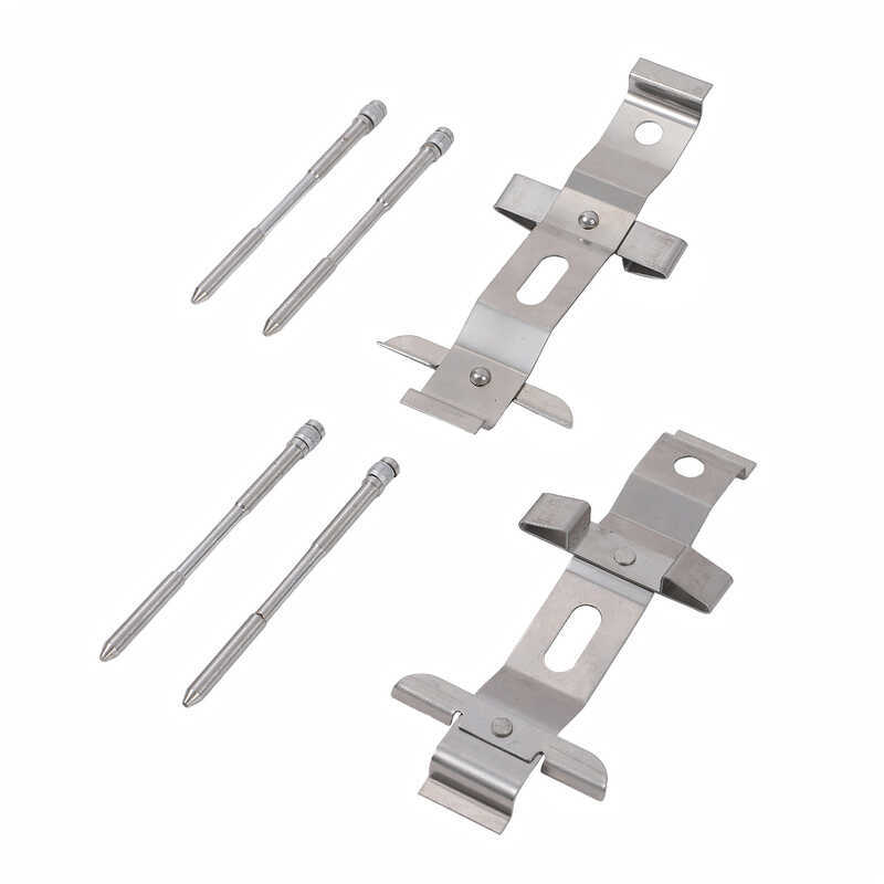 กระบอกล้อหน้า Circlip Guide Pin ชุดซ่อมคาลิปเปอร์เบรคหน้า Circlip Card หยุดแผ่นการ์ด D1426 1405