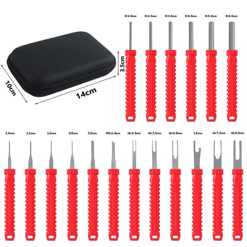 รถ Terminal Ejector Terminal Harness Ejector ฮาร์ดแวร์ Disassembly เครื่องมือ Harness Terminal Eject